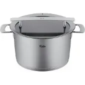 Fissler Phi Collection 016-103-24-000-0 soeppan, 24 cm, 6.5L, glazen deksel