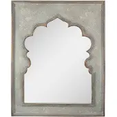 Clayre & Eef Spiegel 80x4x100 cm hout glas rechthoek wandspiegel
