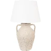 Clayre & Eef Lampenvoet, diameter 40 cm, hoogte 65 cm, beige terracotta