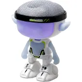 Silverlit Robot Talkimon - Terugpratende squishy Robotvriend - LED gezicht en geluid