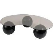 Kalune Design Salontafel Evara | glas bruin 120x30x70 cm salontafels | NADUVI