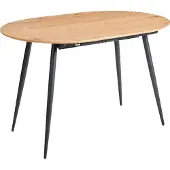 Beliani CLAVET - Uitschuifbare eettafel - Lichtbruin - MDF