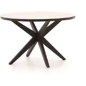 Yoi Tuintafel Calma Rond Bronze Travertin Ø120