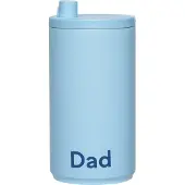 Design Letters reismok 35 cl Dad-Lichtblauw