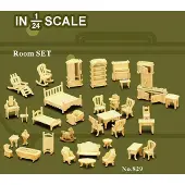 Twisk Bouwpakket set poppenhuismeubels 829
