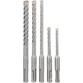 Bosch -5x 5/6/6/8/10 Mm Sds-plus Steenboor 5 Eenheden