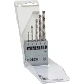 Bosch Accesorios Hss-g Hexagonal 2-6 Metaalboor 5 Eenheden