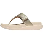 FitFlop F-mode go adjustable flatform toe-post sandals