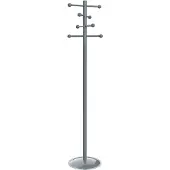 MAUL Staande kapstok 9401582 MAULsaphir Lite Aantal haken: 8 (b x h x d) 38 x 171 x 38 cm Metaal Grijs 1 stuk(s)