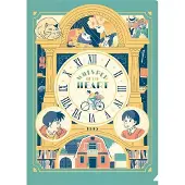 SEMIC Ghibli - Whisper of the Heart - Art Deco A4 folder