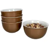 Ritzenhoff & Breker Set van 4 granenbakjes 14cm Nougat Doppio - Ritzenhoff 545739