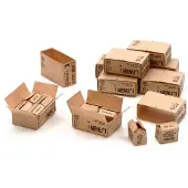Tamiya Modelbouwpakket - 12689 10-in-1 Cartons WWII Accessoires set - 1:35 - Modelbouw