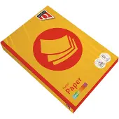 Quantore Kopieerpapier Fastprint A4 80gr diepgeel 500vel | 5 stuks