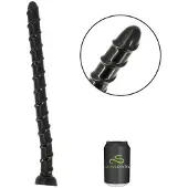 Analconda - Bongare - Extreme Dildo - 44 x 3,2 cm - PVC - Zwart