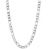 Go Dutch Label Ketting schakel 6mm Zilver N1856-1
