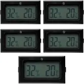 Equivera Huisthermometer - Kamerthermometer - Binnenshuis - Digitale Thermometer - Hygrometer