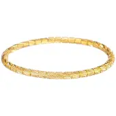 Go Dutch Label Armband (Sieraad) Carved Bangle Goud