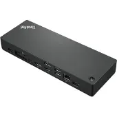 Lenovo 40B00300IT laptop dock & poortreplicator Bedraad Thunderbolt 4 Zwart, Rood