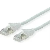 Secomp DÄTWYLER Patchkabel Kat.6A (Class EA) S/FTP, CU 7702 flex LSOH, AMP v2, schwarz, 0,5 m