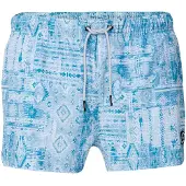 KOROSHI Zwemshorts duifblauw / lichtblauw / offwhite