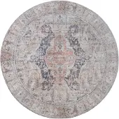 Veer Carpets Vloerkleed mahal beige 00 rond ø200 cm