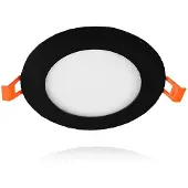 Enzo LED panel downlight 9W 4000K incl. driver zwart - LED2622