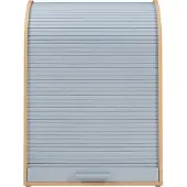 En.casa Opbergkast Kavlinge 80x60x40 cm naturel en grijs []