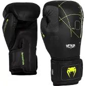 Venum Training Camp 4.0 Bokshandschoenen Zwart Neo Groen - 16 OZ