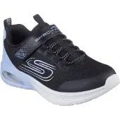SKECHERS Meisjes microspec max advance fly 3.0 sneakers - Zwart