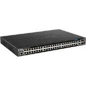 D-Link DGS-1520-52MP Slimme Beheerde Schakelaar [44x Gigabit, 4x 2,5 Gbit/s en 2x 10 Gbit/s Ethernet, 2x 10 Gbit/s SFP+]