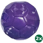 Kong flexball paars 2x 15,5x15,5x15,5 cm