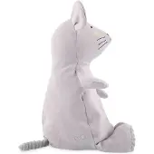 Trixie Knuffel - Mrs. Mouse - Dieren Pluche - Muis - Eerste knuffel voor Baby - 100% biologisch katoen - Groot