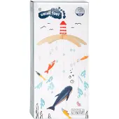 Small Foot Mobiele oceaan - Kinderkamer - Decoratie - Baby - Beige en blauw