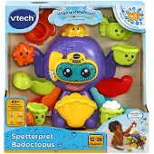 Vtech Spetterpret Badoctopus - Badspeeltjes - Badspeelgoed Baby - Rustgevende Melodietjes & Liedjes - Cadeau - Speelgoed 1 tot 5 Jaar