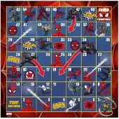 Nobrand Het Schlangen en Ladders spel met Spider-Man