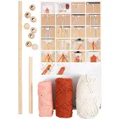 Stepp Startersset Macramé - Handwerkpakket - Wanddecoratie