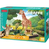 Cubic Fun 3D Puzzel Giraffe