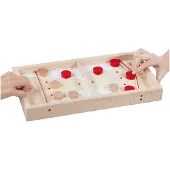 Goki Gezelschapsspel: 2 in 1 SUPER PUCK 40x21,5x4,5cm, 9-delig, 5+