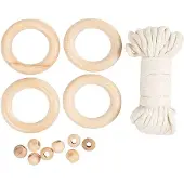 Creativ Company CC Mini Hobbyset Macramé Servetring Off-white