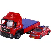 Cavallino Toys Brandweervrachtwagen en Brandweerauto, Schaal 1:16