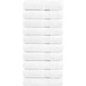 vidaXL Handdoeken SOLUND 10 st 600 g/m² 50x100 cm wiit