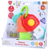 Playgo Play baby speelgoed activiteiten sleutels met geluid en muziek.