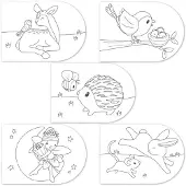 Little Dutch Verf- en knutselboek - Fairy Garden - Met kwast en 4 kleuren verf - Peuter kleuter speelgoed - Knutselen - Speelgoed kinderen - Voor meisjes - Vanaf 3 jaar