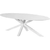 Hartman Xander Tuintafel Ovaal - Wit
