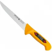 Eikaso Solingen Universeelmes met Stijf Lemmet - 16 cm - Geel Handvat