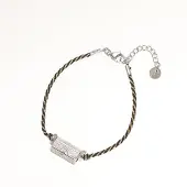 Go Dutch Label Armband geluks kraal zon Zilver B1835-1