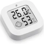 Equivera Huisthermometer - Kamerthermometer - Binnenshuis - Digitale Thermometer - Hygrometer