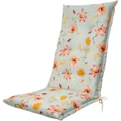 Madison Tuinstoelkussen Florina Orange Hoge Rug (123 x 50 cm)