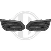 Diederichs 4446146 Ventilatiegrille, bumper
