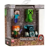 Minecraft Figuren - Minecraft - 4 Teile - - One Size - Spielzeugfiguren
